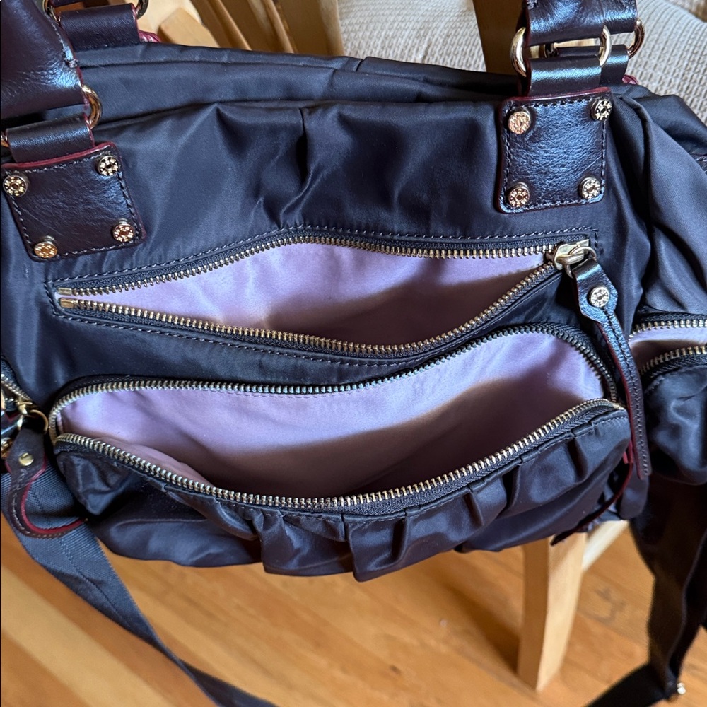 MZ Wallace Black and Gold Accent Bag - Picture 8 of 8